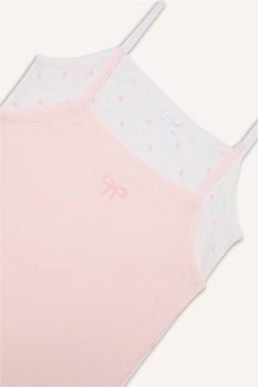 فانيلة بناتي قصة عادية - قطعتين