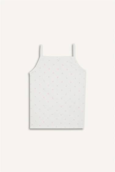 Girl Patterned 2 Piece Undershirts