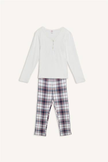 Ensemble Pyjama 2 pièces à manches longues Coupe régulière