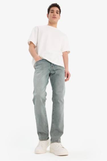 Sergio Regular Fit Super Skinny Hem Jeans