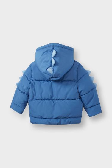 Doudoune zippé à capuche pour bébé garçon