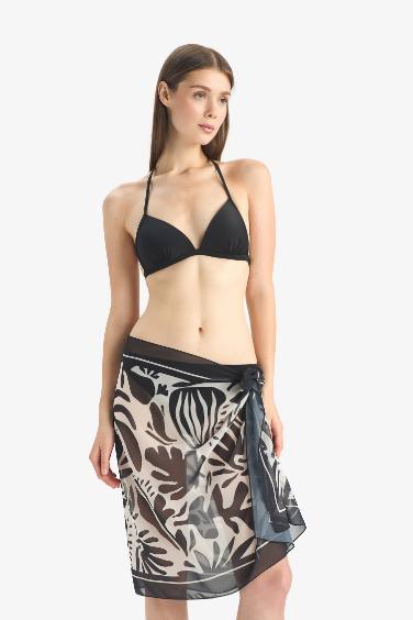 Fall in Love Regular Fit Chiffon Beachwear