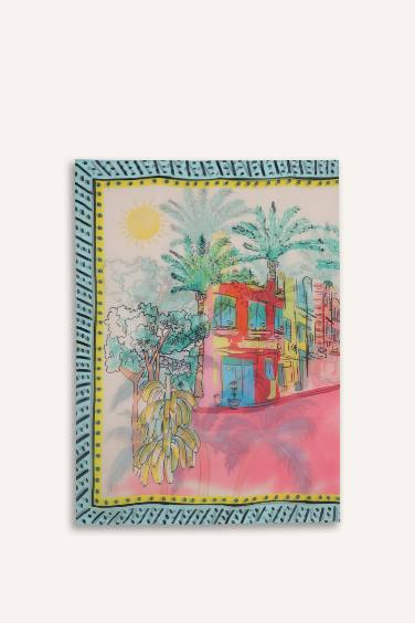 كاش مايوه تروبيكال شيفون قصة عادية رمادي من Fall in Love