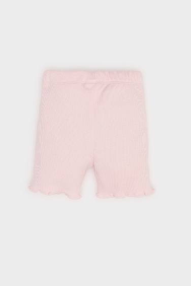 Baby Girl Regular Fit Corduroy Shorts