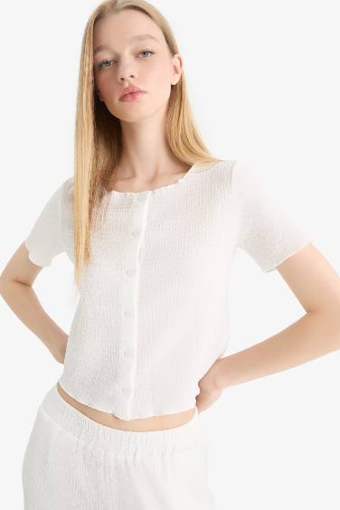 Slim Fit Short Sleeve Shirt