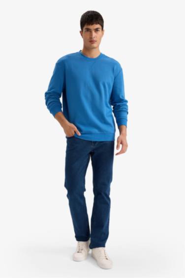 Sweatshirt basique en coton