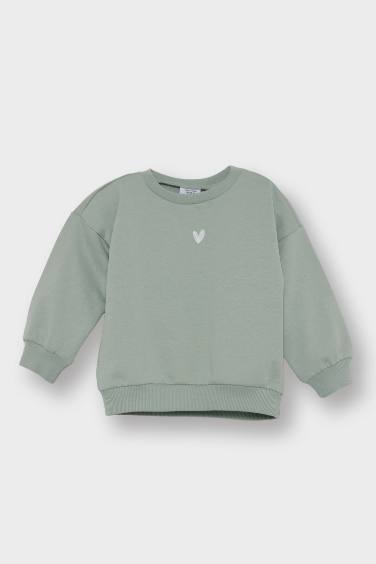 Regular Fit Crew Neck Sweatshirt