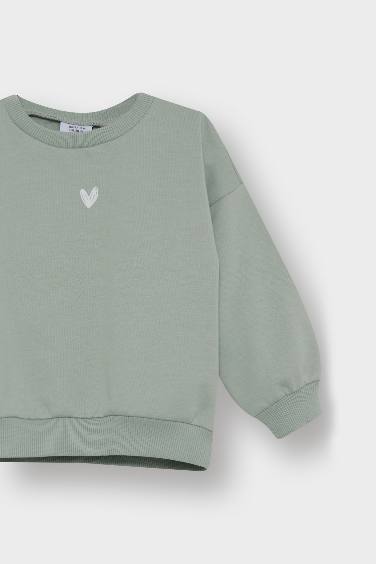 Regular Fit Crew Neck Sweatshirt