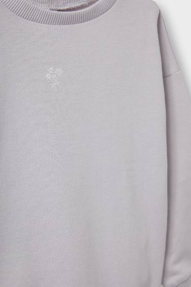 Baby Girl Basic Sweatshirt Sweatpants 2 Piece Set