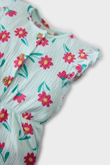 Baby Girl Floral Jumpsuit