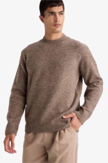 Relax Fit Crew Neck Knitwear Pullover