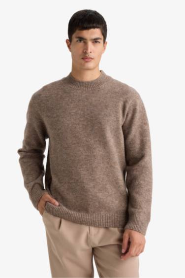Relax Fit Crew Neck Knitwear Pullover