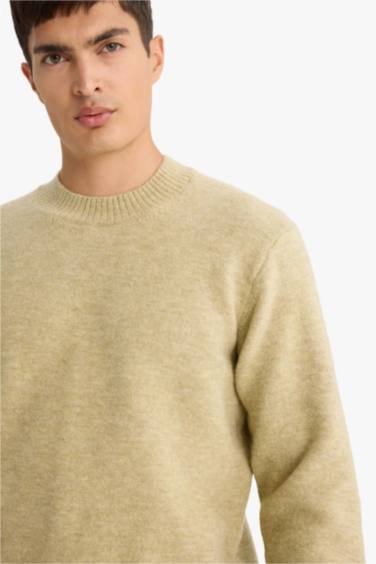 Relax Fit Crew Neck Knitwear Pullover