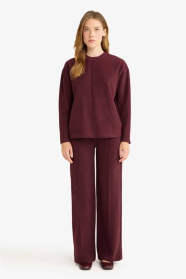 Straight Fit Trousers