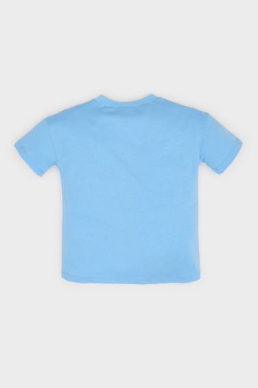 Baby Boy Regular Fit Dinosaur Printed T-Shirt