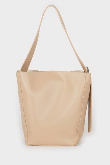 Woman Faux Leather Shoulder Bag