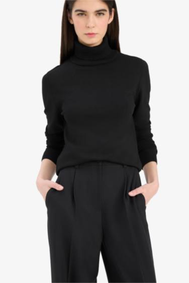 Regular Fit Half Turtleneck Pullover