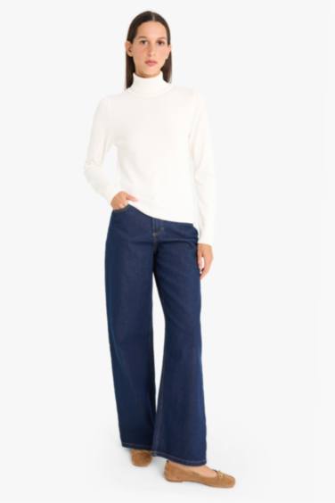 Regular Fit Half Turtleneck Pullover