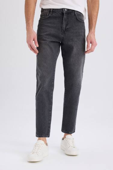 Pantalon Jean coupe slim Style des années 90