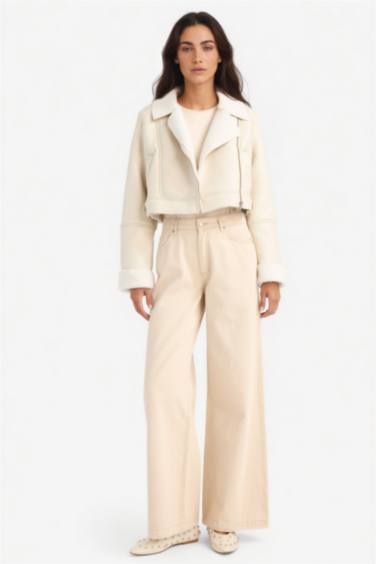 Regular Fıt Suni Kürk Astarlı Mont