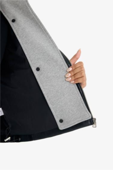 Çıkarılabilir Kapüşon Mont - Görsel 9