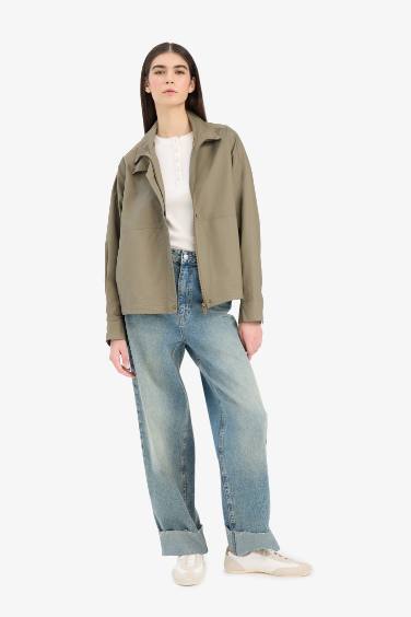 جاكيت خفيف قطن وتر بروف قصة مريحة