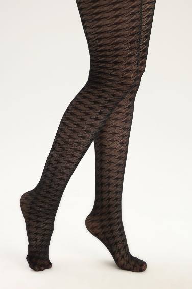 Woman Patterned 40 Denier Premium Pantyhose