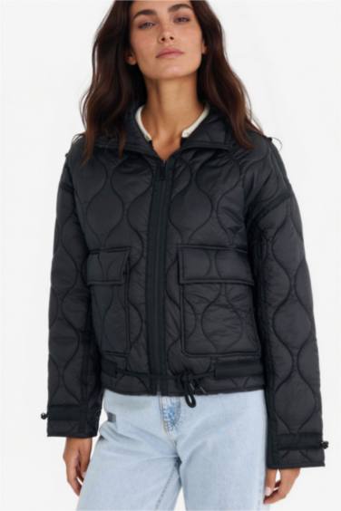 قمصلة نفخ قصة عادية مقاوم للماء مبطن