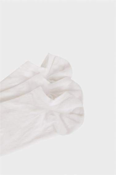 جوارب نسائية من قطن - 3 قطع