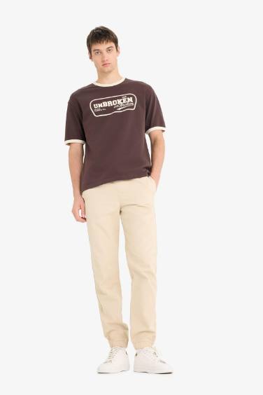 джоггер пішімі габардин жүгіруші Шалбар