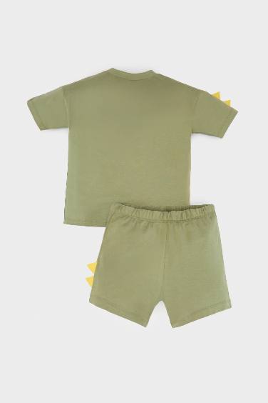 Baby Boy Dinosaur Printed 2 Piece Set