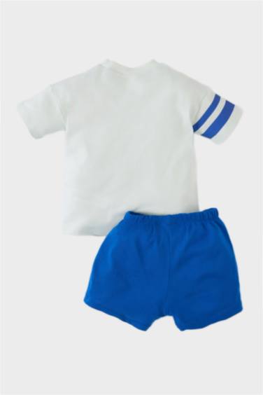 Baby Boy Printed T-Shirt Shorts 2 Piece Set
