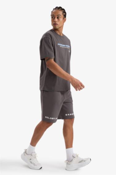 شورت NBA قصة عادية بساق قصير من DeFactoFit