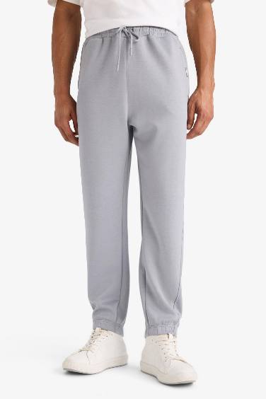 DeFactoFit NBA Chicago Bulls Standard Fit Scuba Fabric Joggers