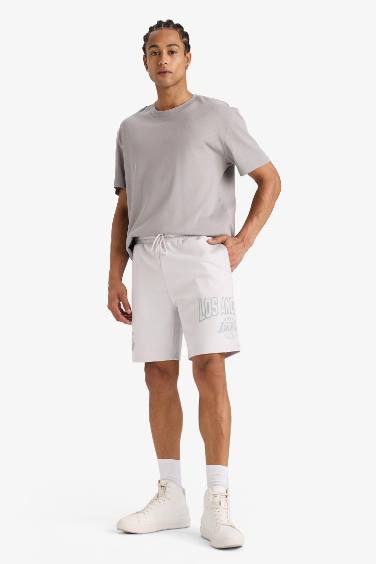 DeFactoFit NBA Los Angeles Lakers стандартный крой, короткие штаны из дайвинг-тканей Skuba