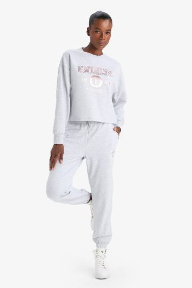 بنطلون قصة عادية بجيب من DeFactoFit NBA Brooklyn Nets