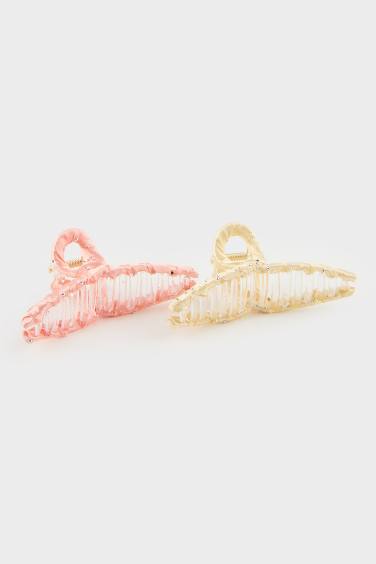 Woman 2 Piece Latch Hair Clips