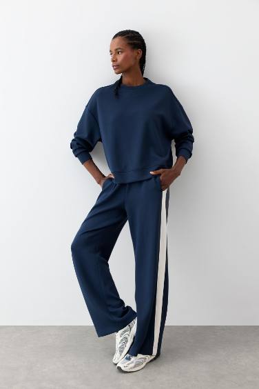 DeFactoFit Wide Leg Geniş Paça Standart Boy Modal Soft Touch Pantolon