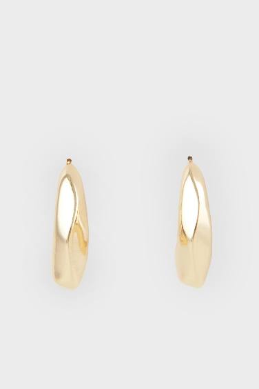 Boucles d’oreilles dorées femme