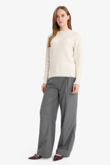 Regular Fit Crew Neck Pullover