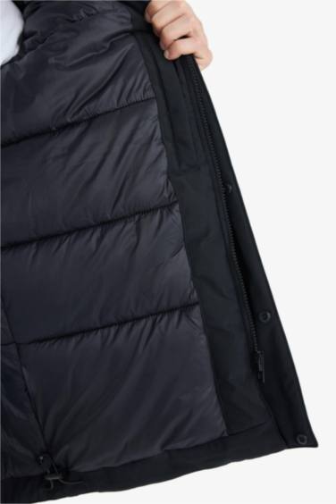 REGULAR FIT Su İtici Kapüşonlu Mont - Görsel 5