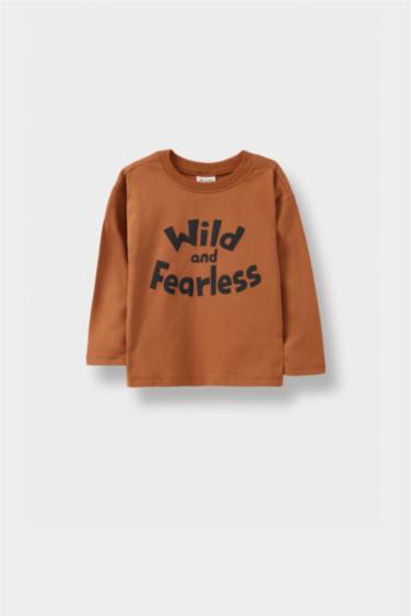 Boy Baby Printed 2 Piece Long Sleeve T-Shirt