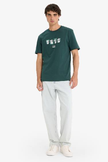 Cotton Star Wars-Mandalorian Regular Fit T-Shirt