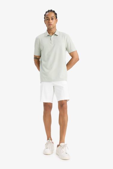 DeFactoFit Standart Fit Polo Yaka Sporcu Kısa Kollu Tişört