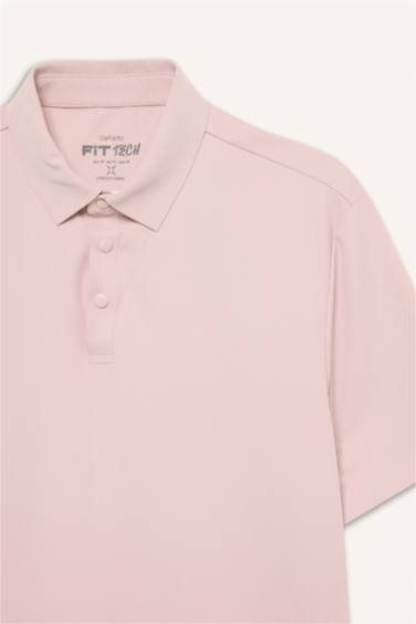 DeFactoFit Standard Fit Sports Polo T-Shirt
