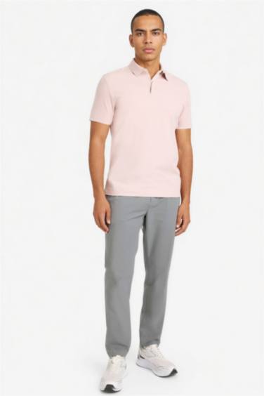 تيشيرت بولو رياضي قصة عادية نص ردن من DeFactoFit