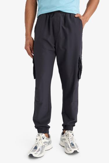 DeFactoFit Slim Fit Woven Sports Jogger Pants