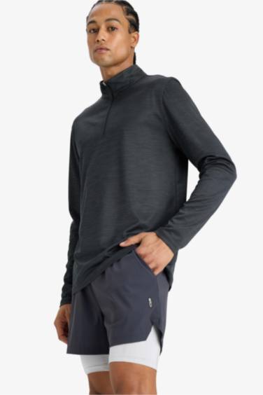 DeFactoFit Slim Fit Dar Kesim Sporcu İçi Taytlı Kısa Paça Şort