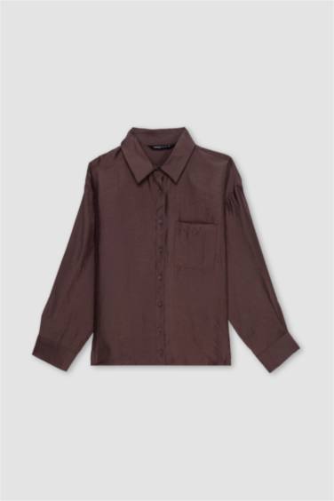 Regular Fit Modal Long Sleeve Shirt