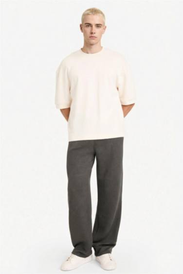 بنطرون وايد ليج برجل واسع بجيب